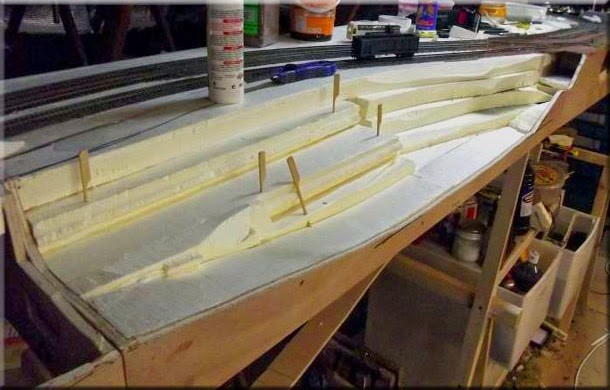 Corail76expos Modelisme Ferroviaire Ho 5 Ballastage Pistes Cyclables Et Reliefs Par Herve Leclere