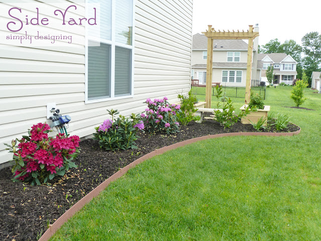 Landscaped Side Yard and Secret Garden ~ #garden #plant #website #HGTVGardens #spon