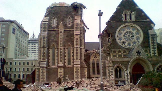 Christchurch Quake Epicentre