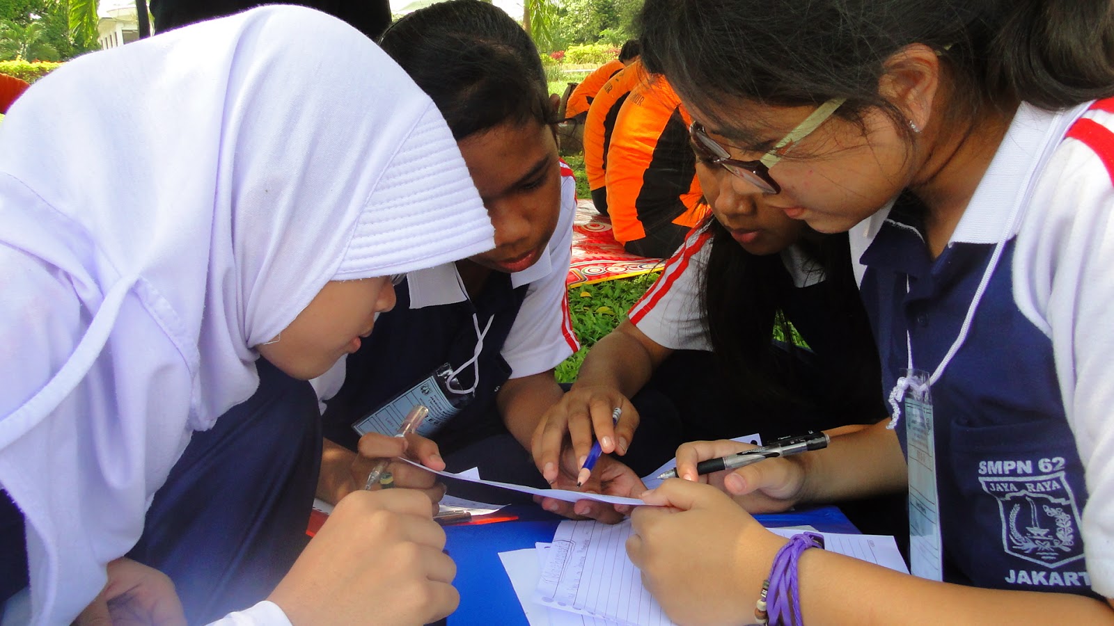 tamanpendidikan SMPN 62 JAKARTA IKUT SERTA PADA KEGIATAN JAMBORE