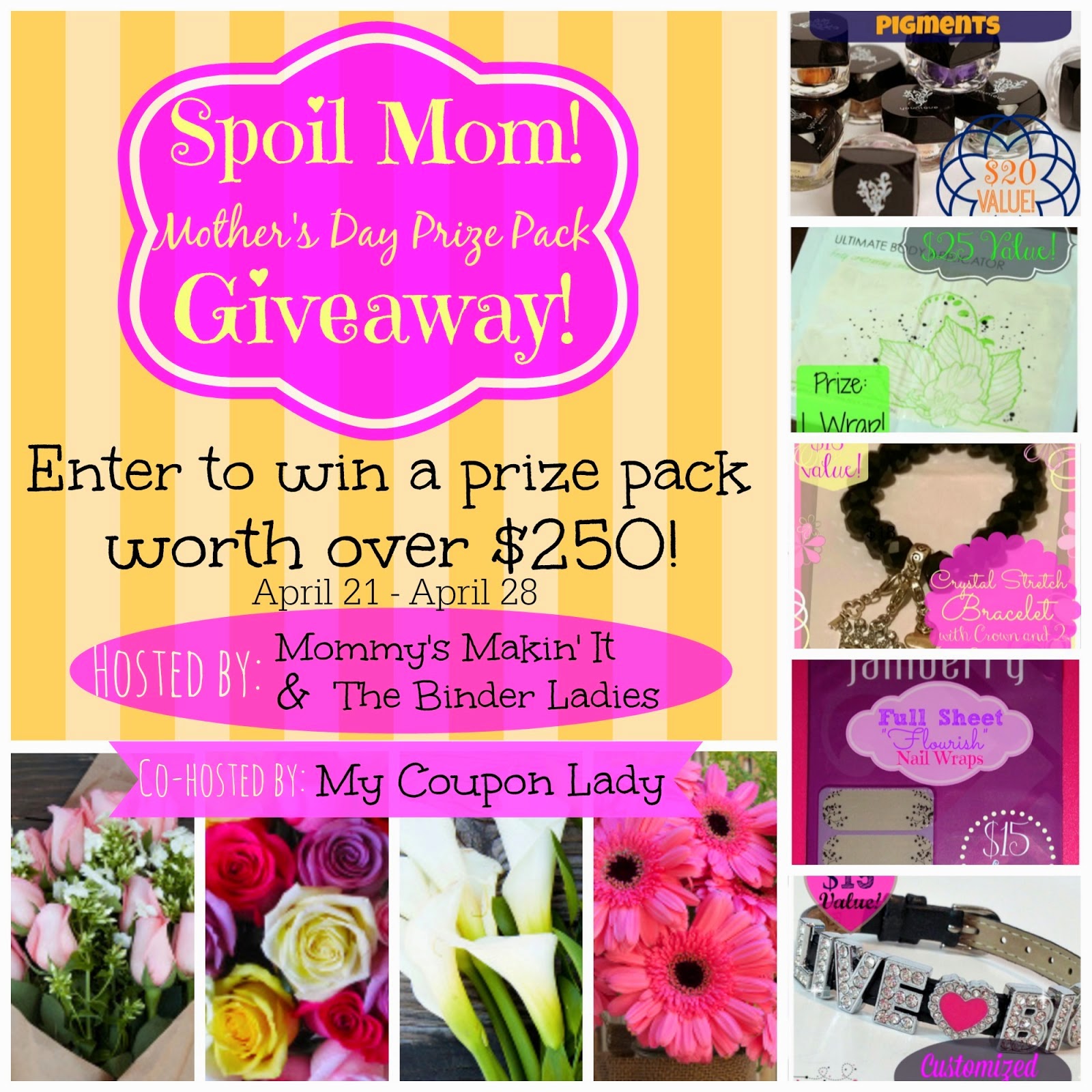 Spoil Mom - Mother's Day Giveaway Spoil Mom - Mother's Day Giveaway