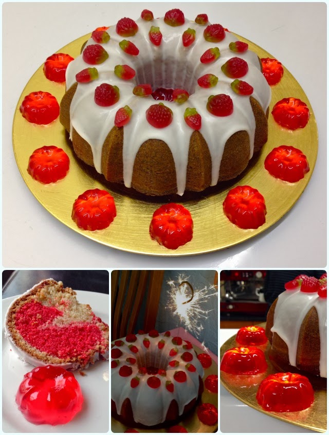 Jelly and Ice Cream Bundt Cake Dollybakes