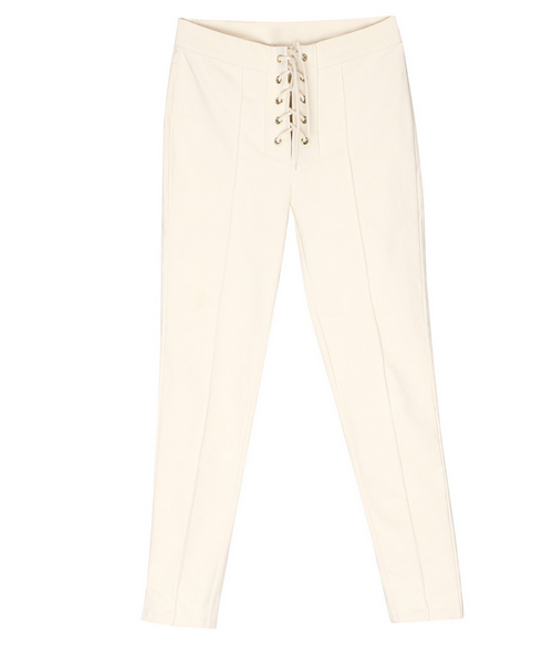 Eyelet Stretchy Skinny Pants