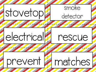 Mrs. Baker's Dozen: Fire Safety in First Grade! We Love Our Firefighters!