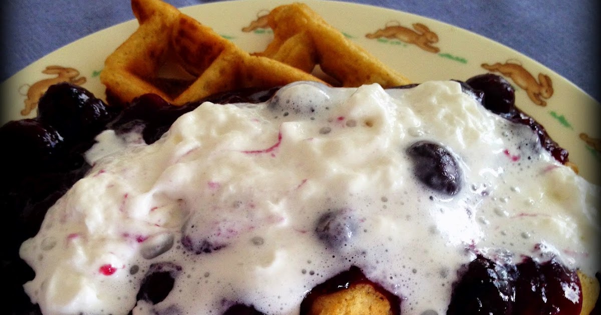 TOFU MOM . . . and gravy! Fruit and Oat Waffles