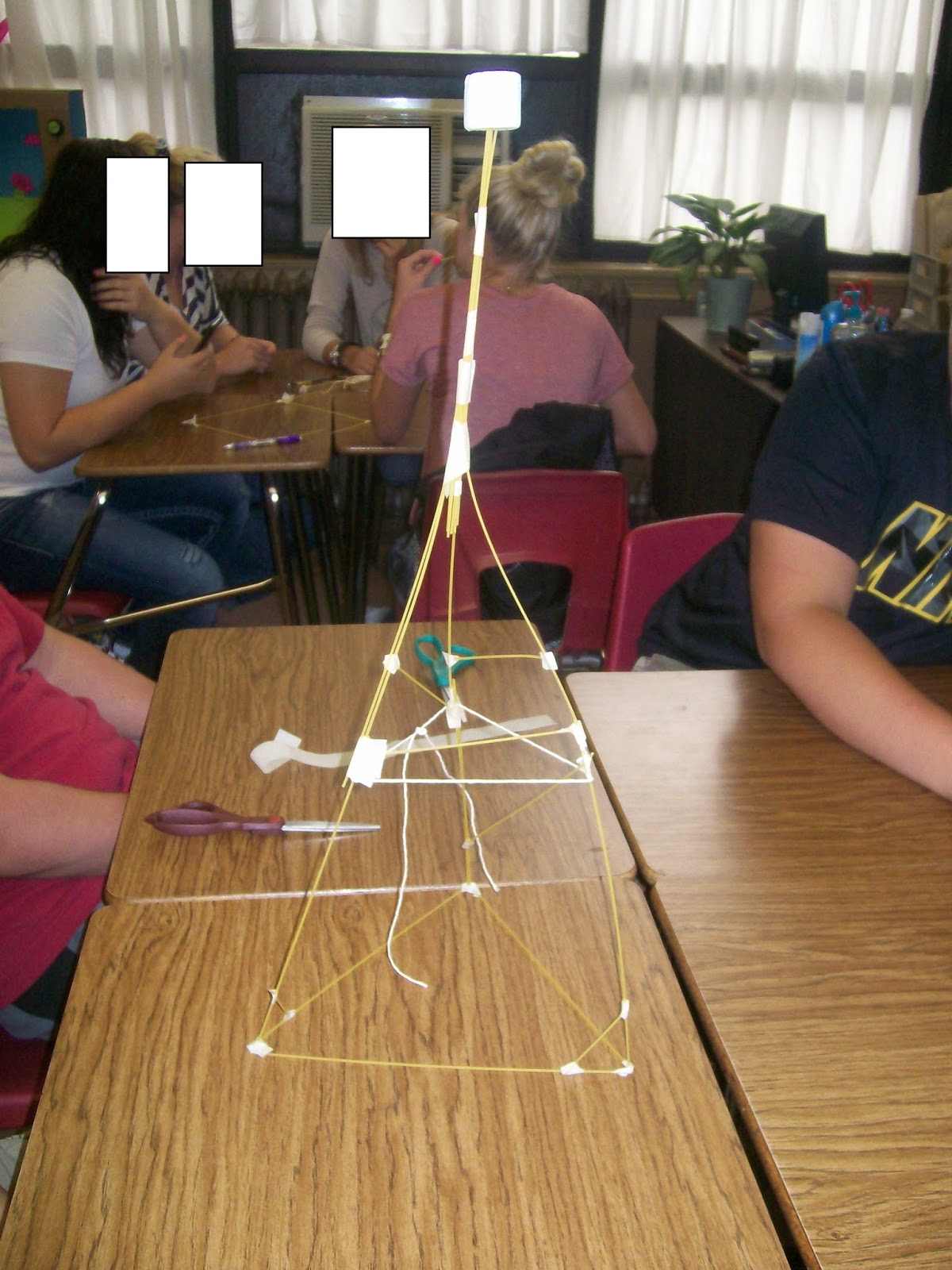Math = Love First Annual Marshmallow Challenge