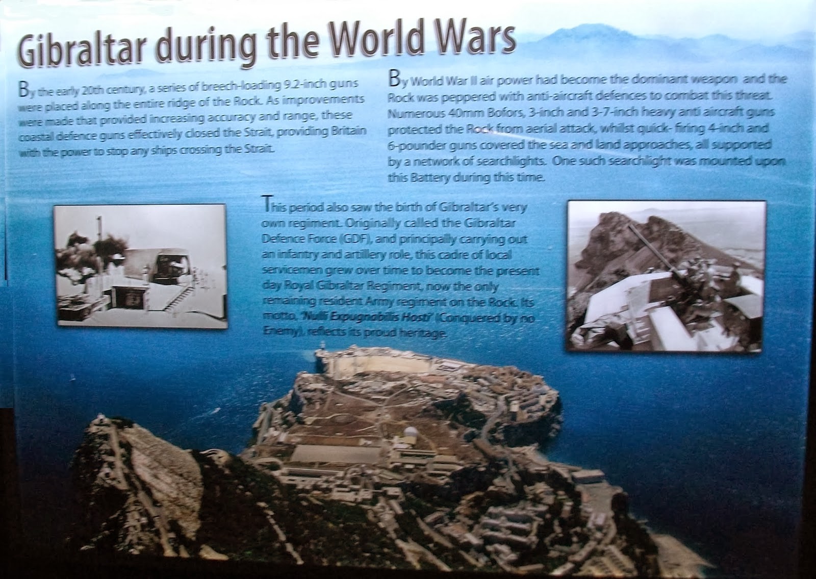 WW2 The Second World War Gibraltar's WW2 Fortifications
