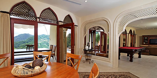 The beautifully designed interior of this luxury home The beautifully designed interior of this luxury home