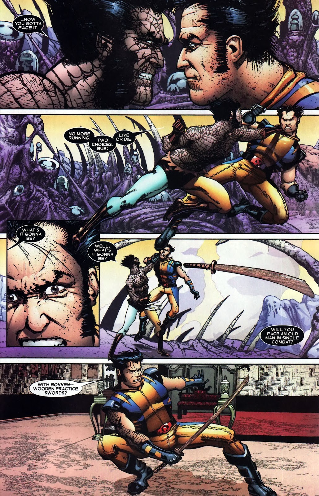 Read online Wolverine (2003) comic - Issue #59 - 16