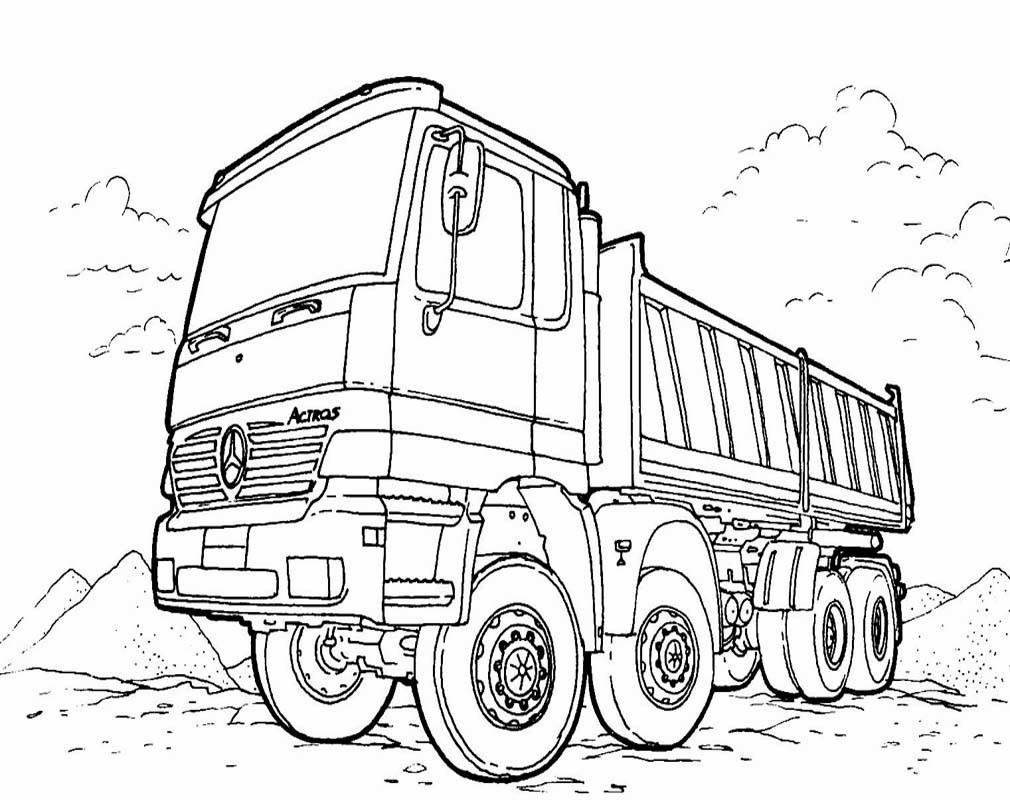 Gambar Mobil Truk Mainan