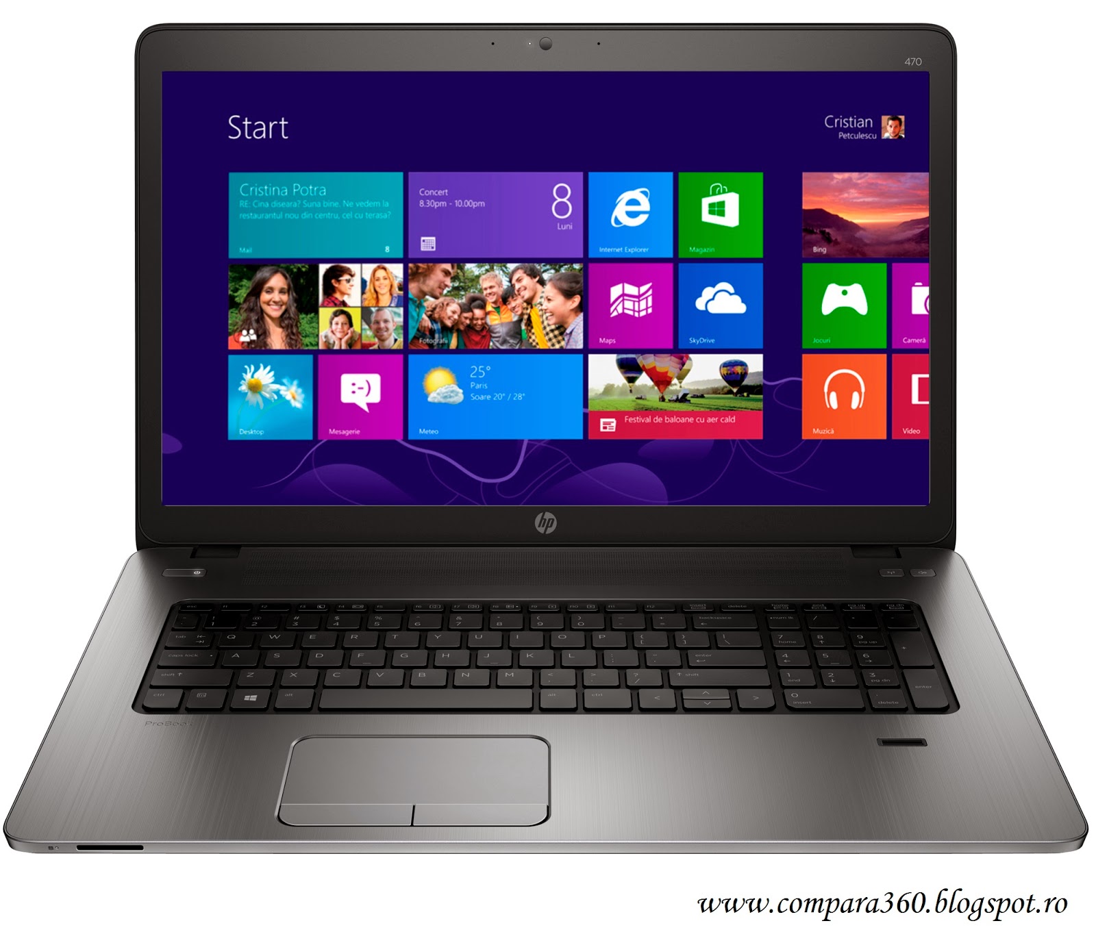 Review HP ProBook 470 G2 laptop business, la un pret accesibil Cum
