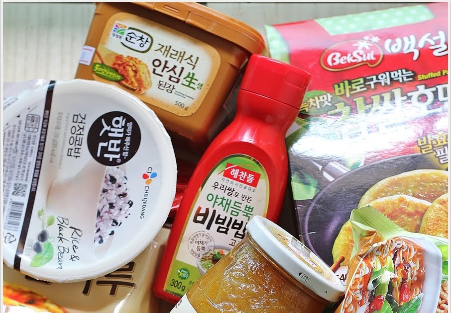 Korean Cooking Ingredients