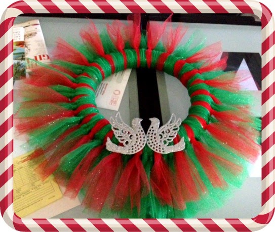 Tulle Wreath
