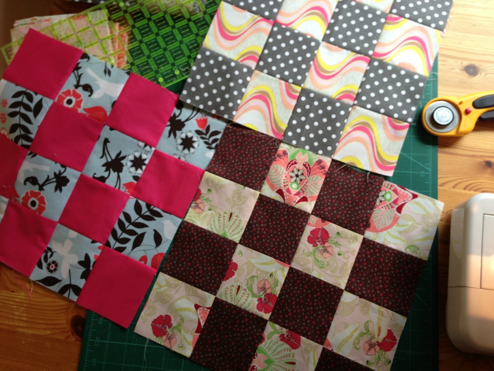 Poppy Makes... 16 patch quilt block tutorial