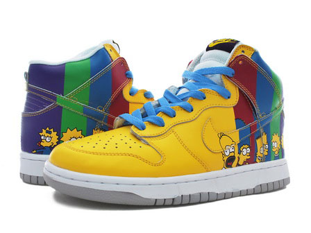 nike sb simpsons