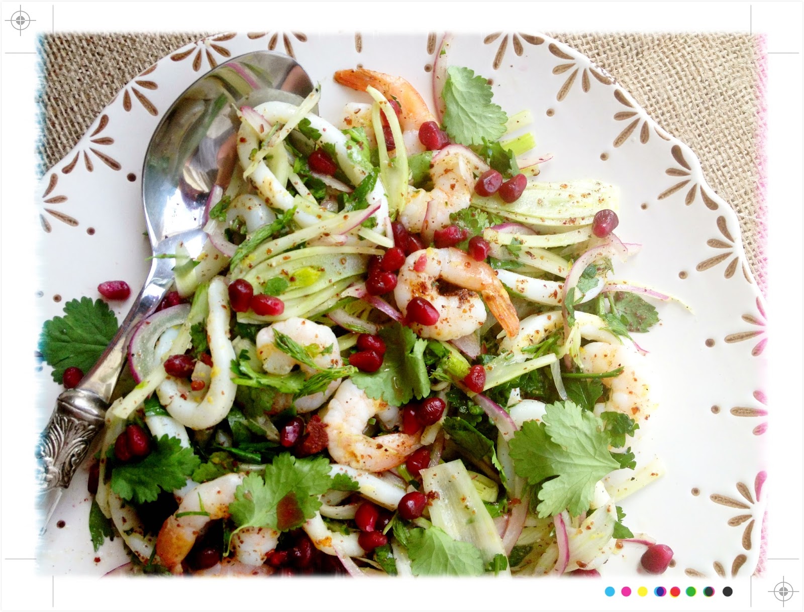 Toast Ottolenghi’s Seafood, Fennel & Lime Salad IHCC