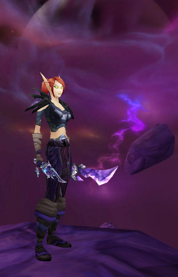 World of Warcraft transmogrification guide Leather nether set for