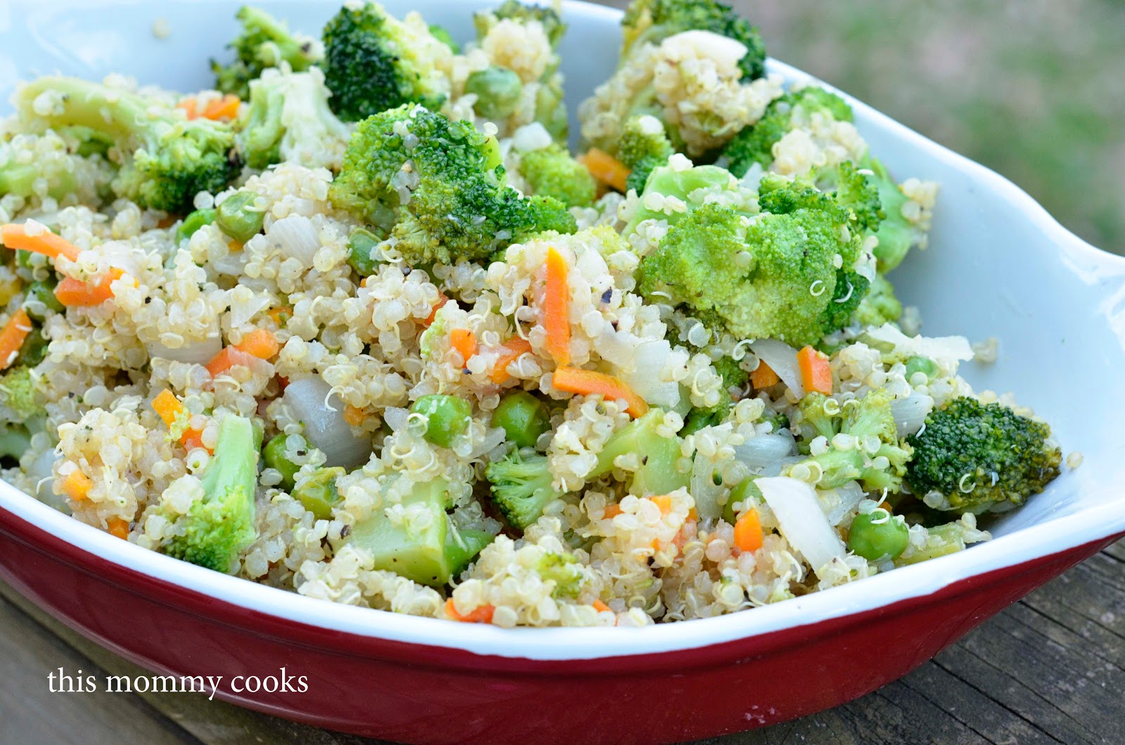 This Mommy Cooks Quinoa Vegetable StirFry