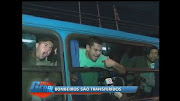 Veja como foi transferência dos bombeiros para quartel em Niterói (RJ)