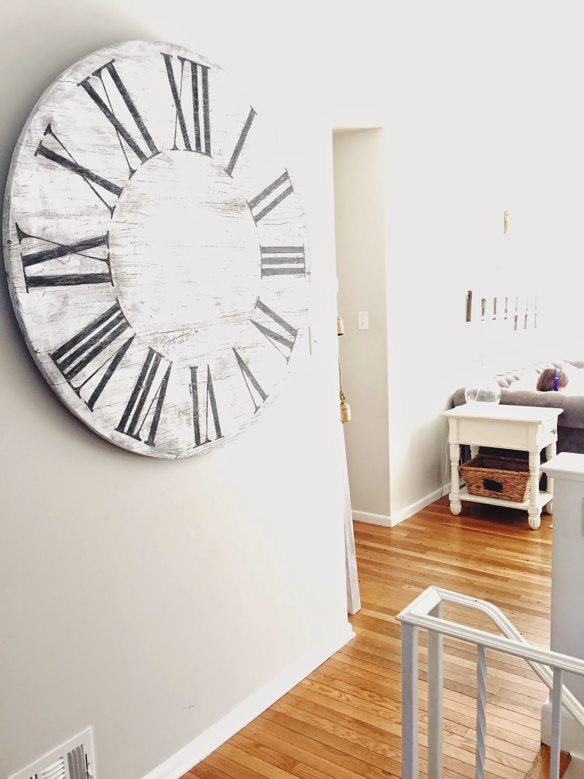 Caught in Grace Giant Wall Clock DIY