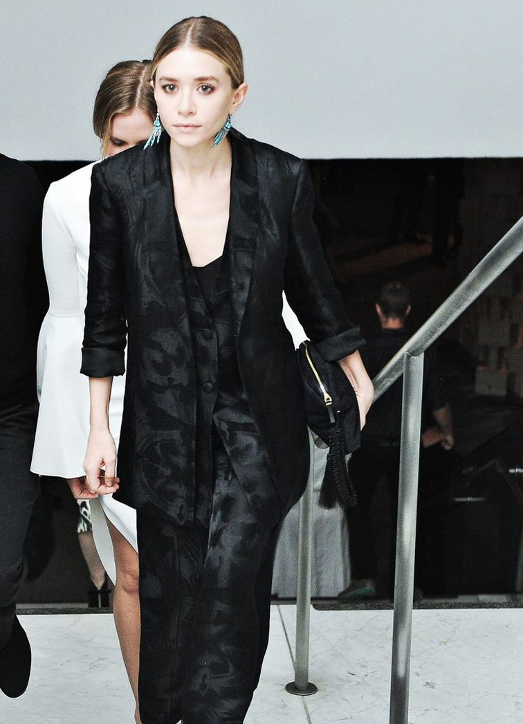 Ashley Olsen in the Row Ashley Olsen in the Row