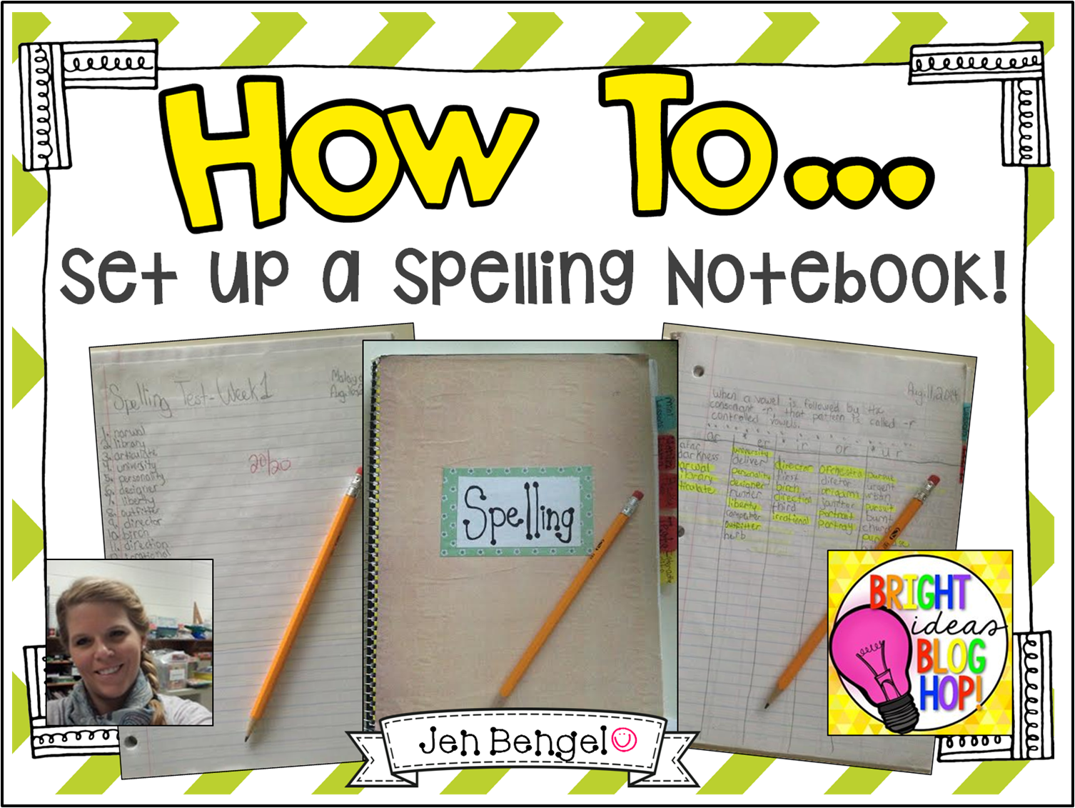 Out of This World Literacy Bright Ideas How to Set Up a Spelling