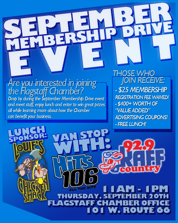greater flagstaff chamber of commerce blog september 2012 flyer of lunch invitation from a chamber of commerce