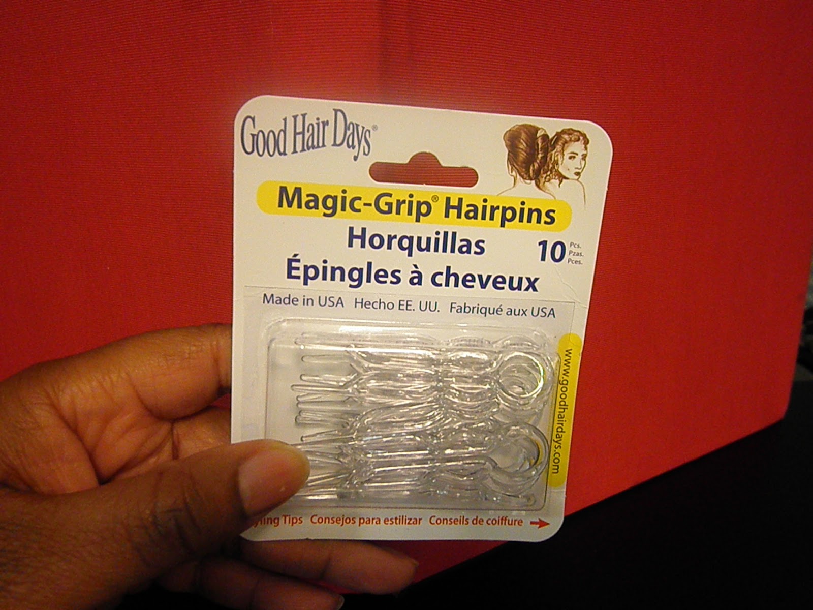 PhenomenalhairCare Tool Review MagicGrip Hairpins