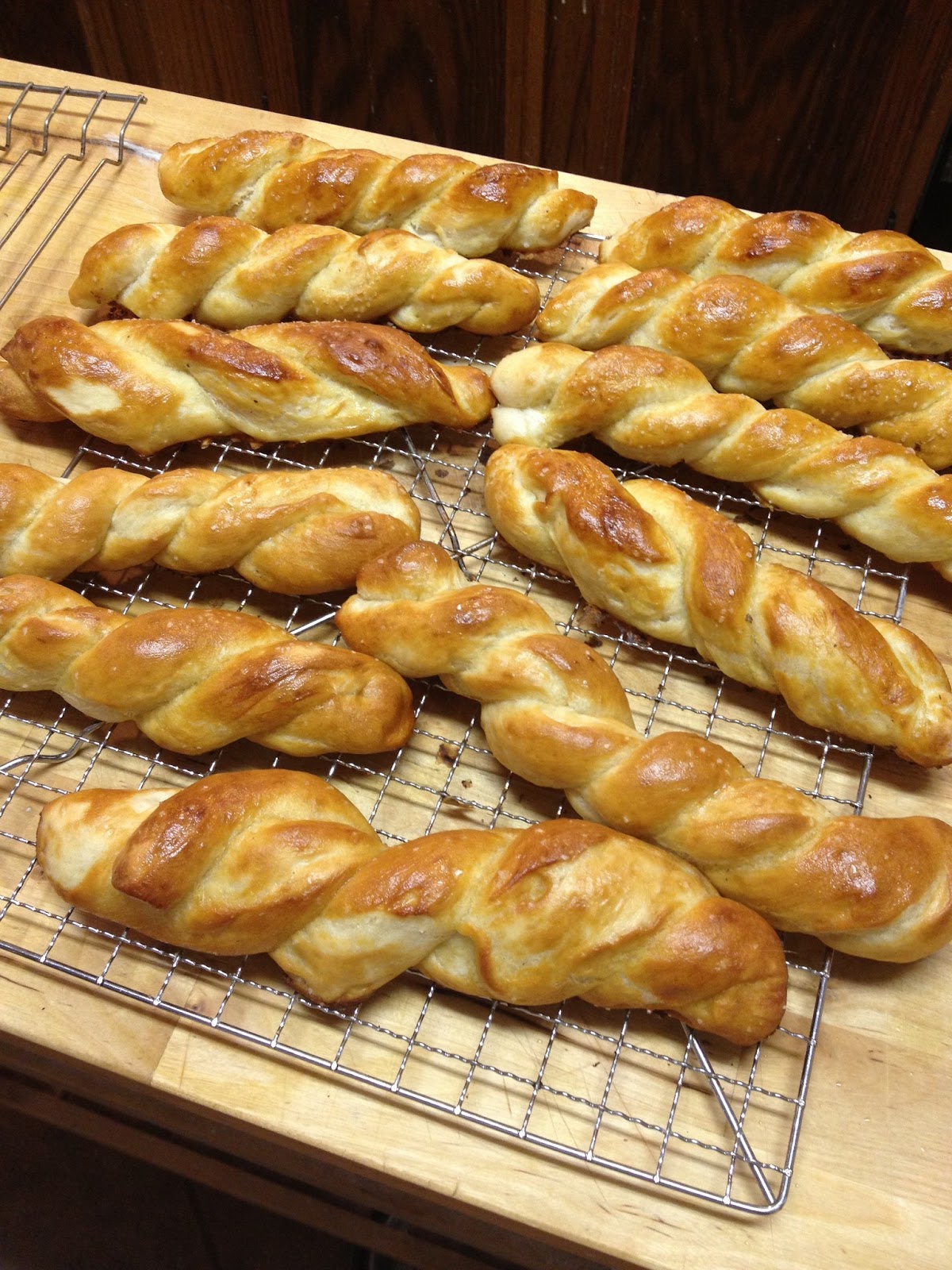 Tracy Cooks in Austin Soft pretzels