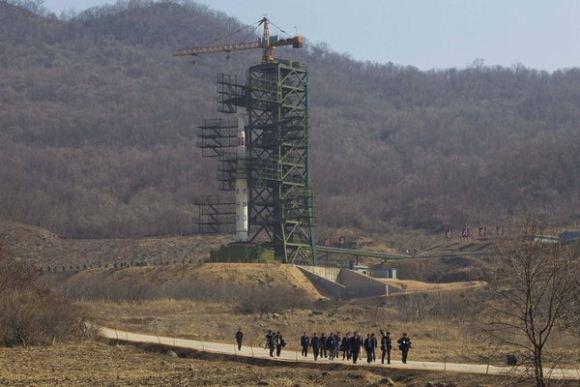 Fasilitas pelincuran roket Korea Utara