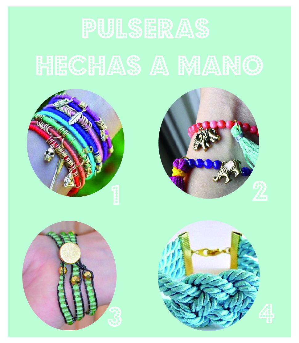 pulseras de gomas hechas a mano Pulseras de gomas - imagenes de pulseras hechas a mano