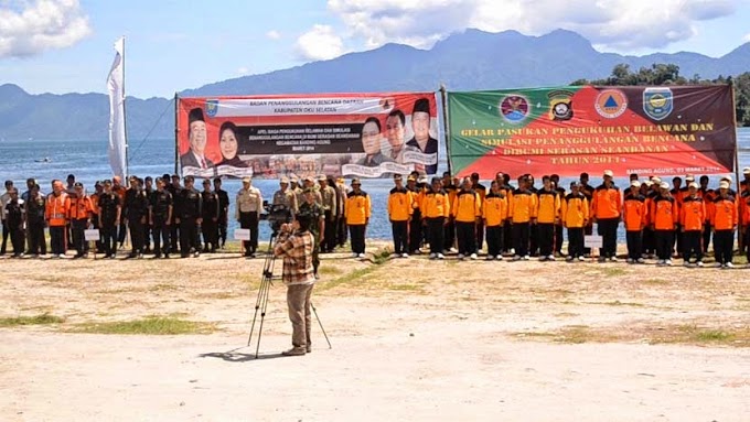 BPBD Oku Selatan Latih Relawan Kebencanaan