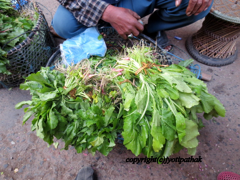 Taste of Nepal Green Leafy Vegetables सागपात हरु (Part 3)