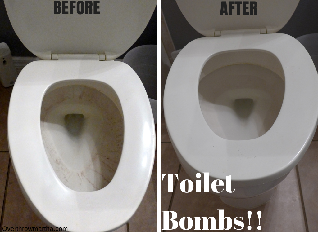 DIY Natural Toilet BOMBS!! Overthrow Martha