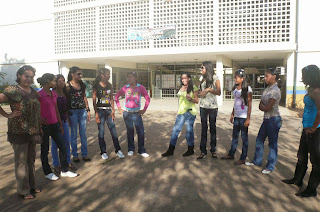 Taller de sensibilización teatral (Fejoven)  Liceo Guayana 2010