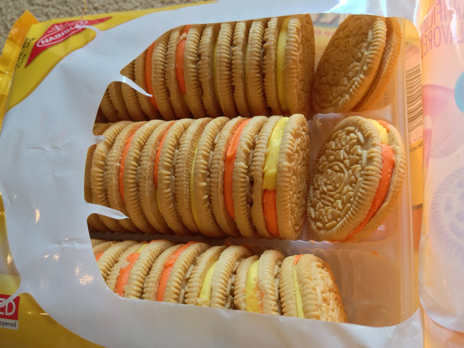 Creamy Steaks Candy Corn Oreos