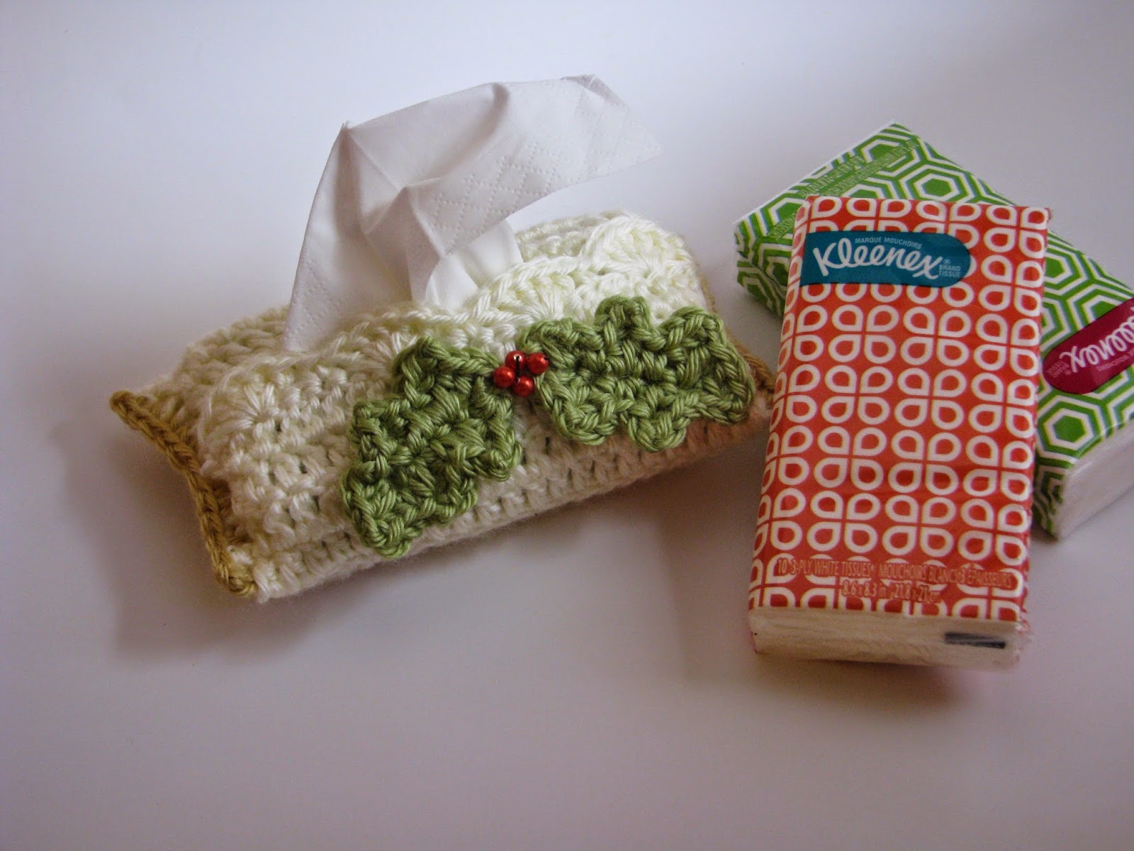 Crochet Travel size tissue cover