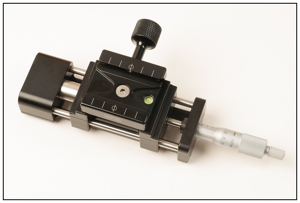 Hejnar Photo Linear motion micrometer adjusting micro rail
