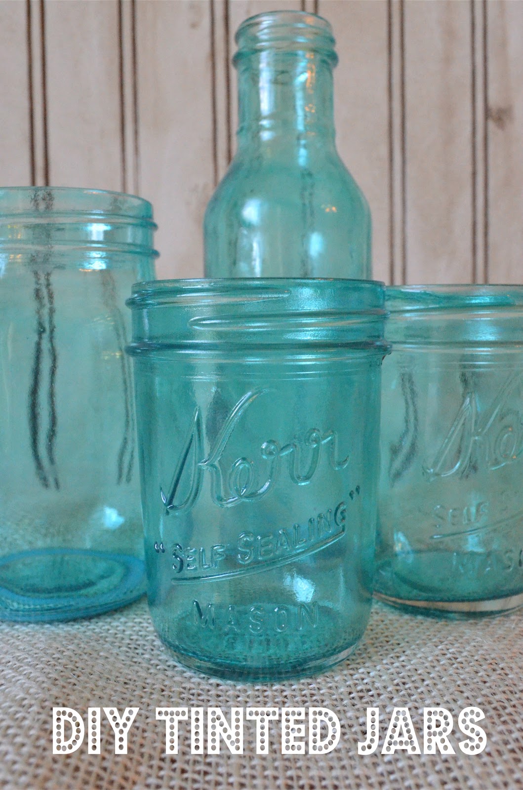 My Best Friend's Blog DIY Tinted Jars