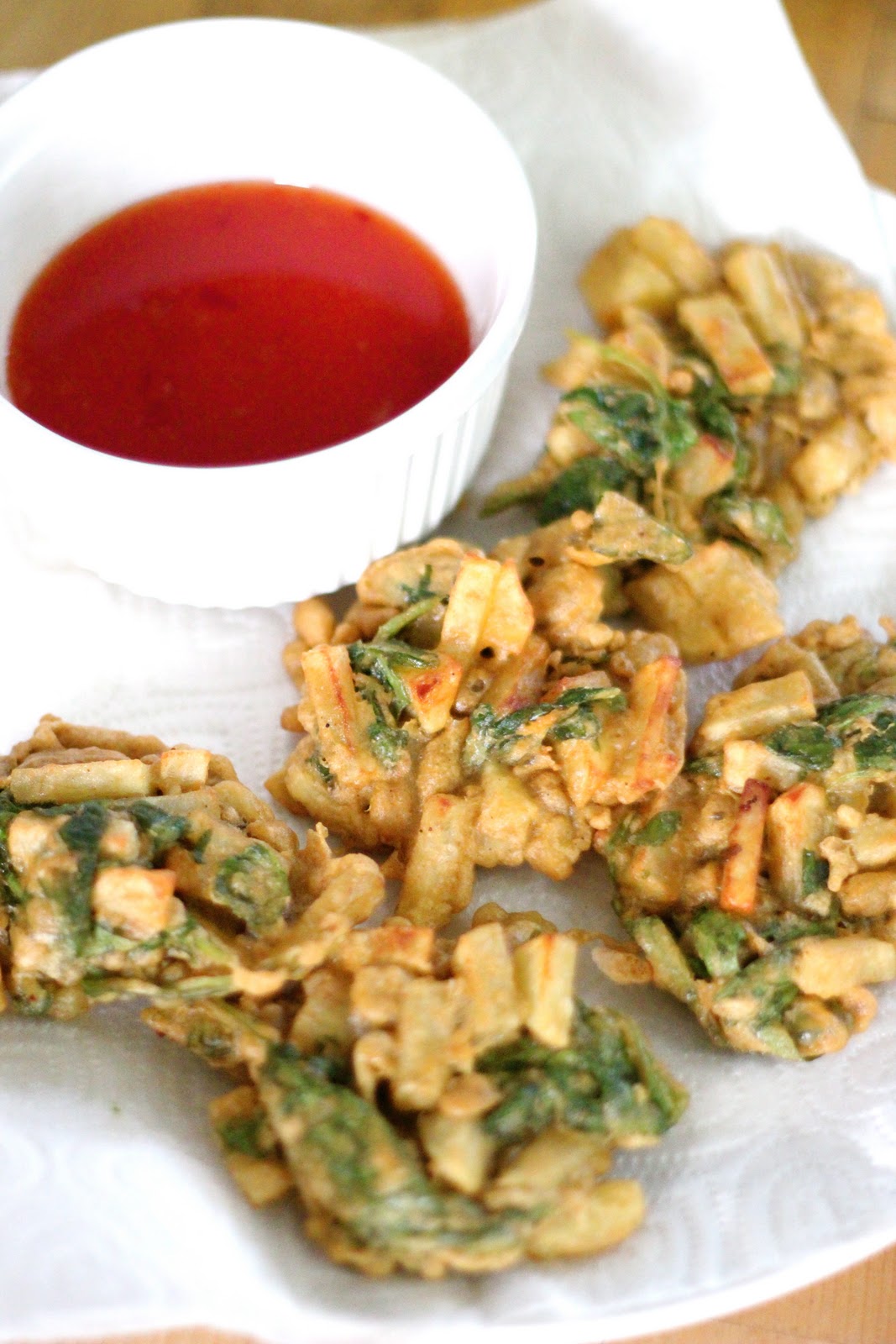 Spinach and potato indian pakoras | Eat Good 4 Life