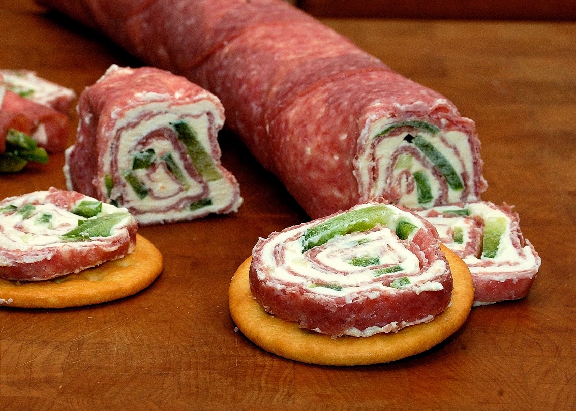 Salami and Cream Cheese Rollups Boy Meets Bowl
