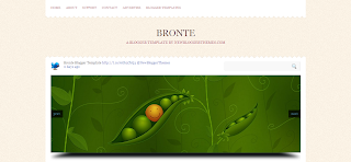 Bronte Blogger Template Is a Free PRemium Blogger Template, Its 2 Column Template With 1 Right Sidebar.