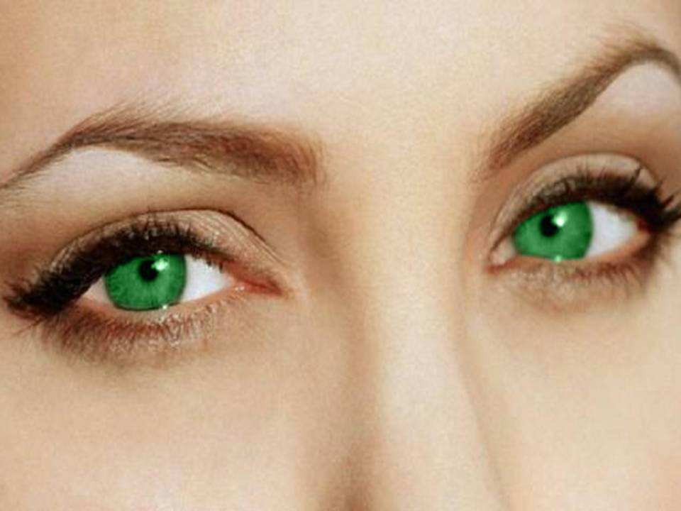 Зеленый Цвет Глаз У Девушки Фото