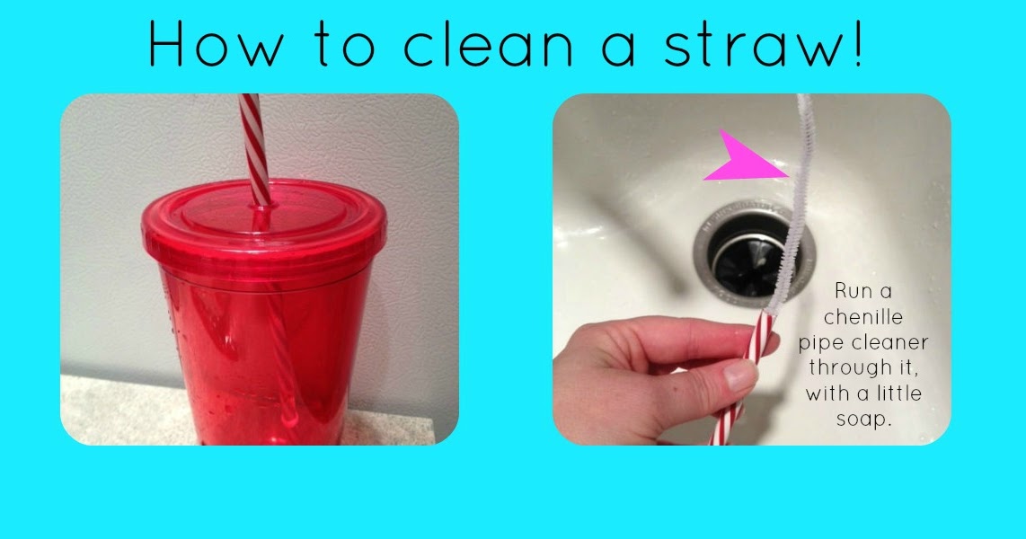 Journey to Happy How to clean a straw cup!