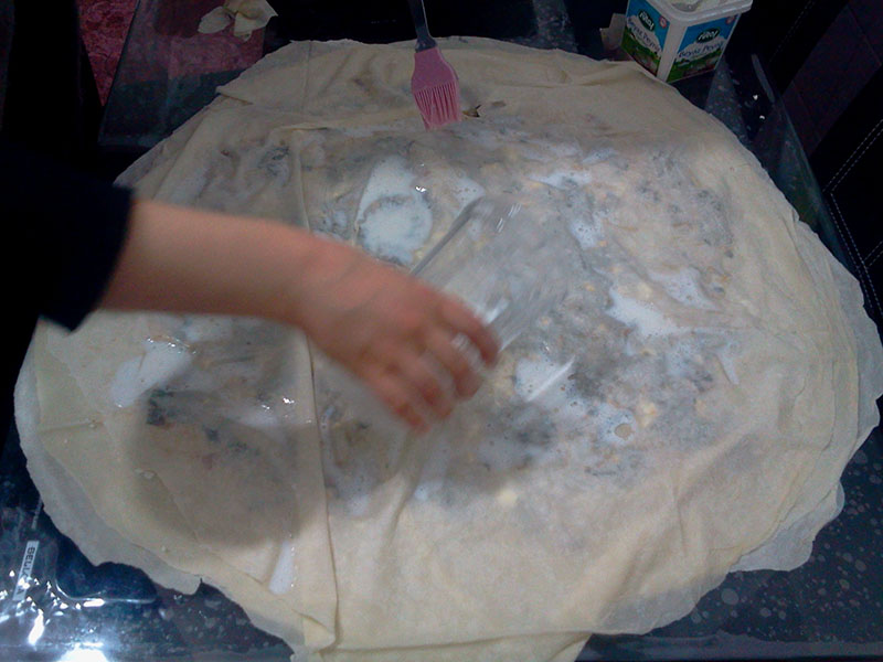 günlük yaşamım ISPANAKLI RULO BÖREK