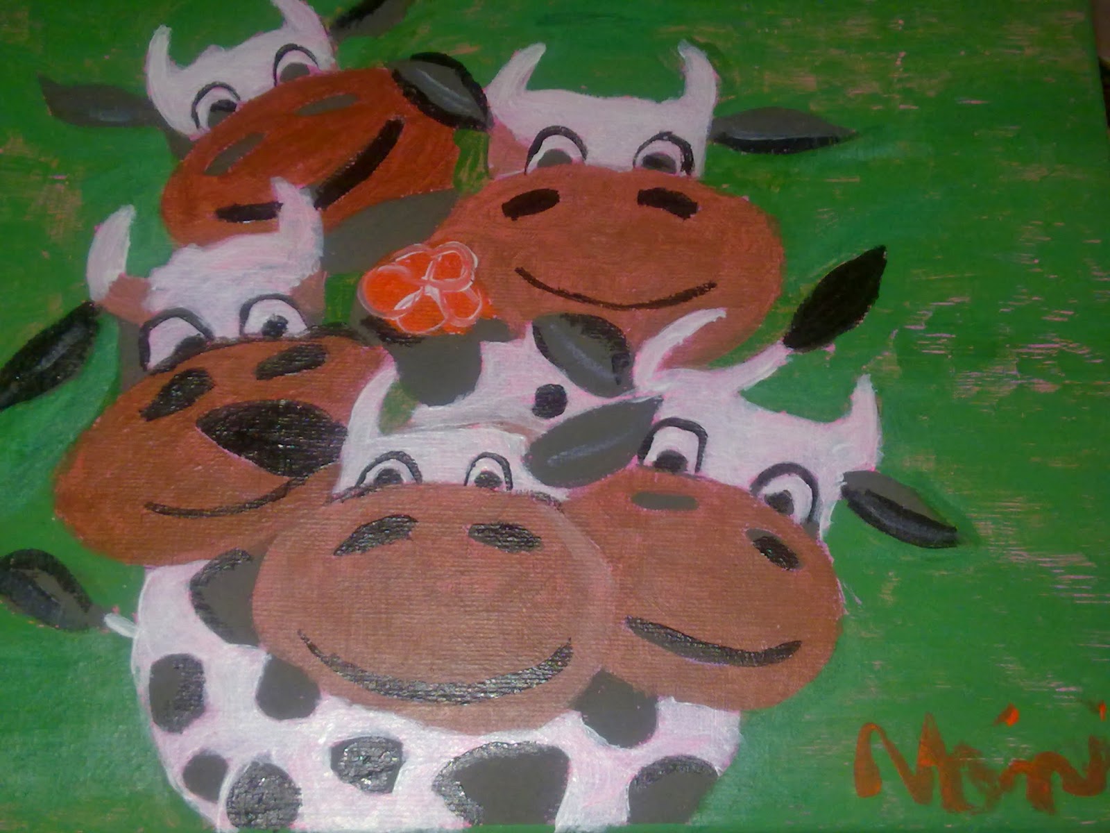 Punto de encuentro de la pintura y las artesanías