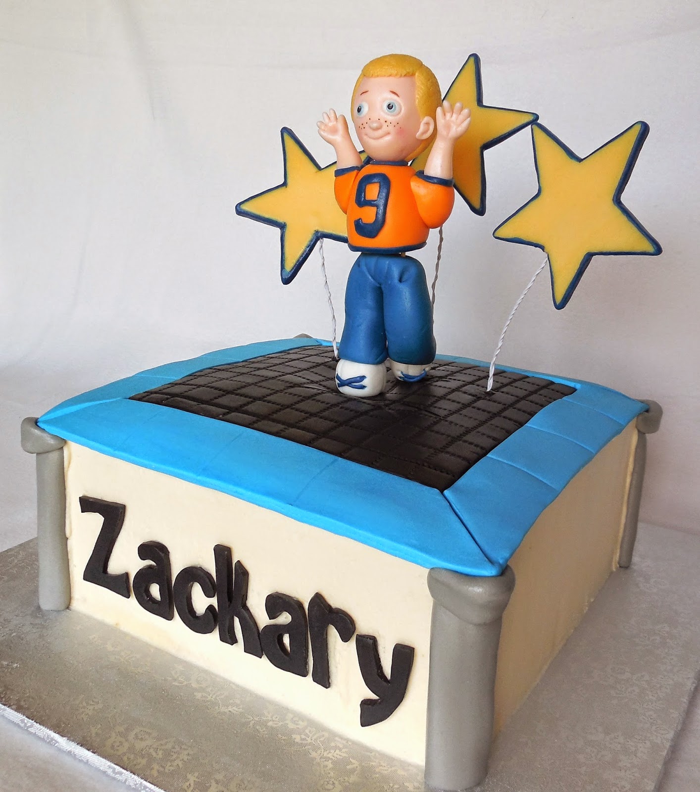 Custom Cakes by Lori Birthday cake for a 9 yr old. boy