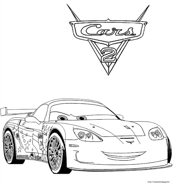 Cars 2 Coloring Pages Print