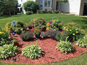 Holly's Arts and Crafts Corner: Our Garden Art 2014