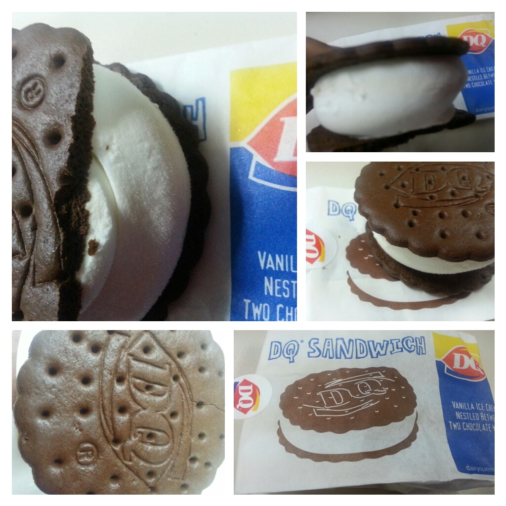Sassyzeal Ice cream sandwich by Dairy Queen
